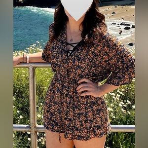 Sadie and Sage Floral Romper